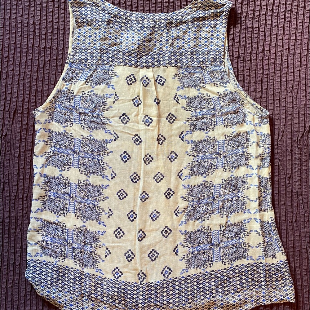 NWT - Lucky Brand Women’s Tie Top - Picture 4 of 6